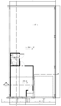 Floorplan for Unit #1901-A