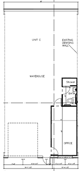 Floorplan for Unit #1915-C